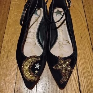 Sam Edelman Rexley Velvet Flats - Women's Size 10